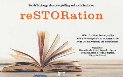 Restoration. Youth Exchange about storytelling and social inclusion.